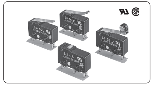 歐姆龍SS-5GL小型微動開關(guān)工作原理與應(yīng)用